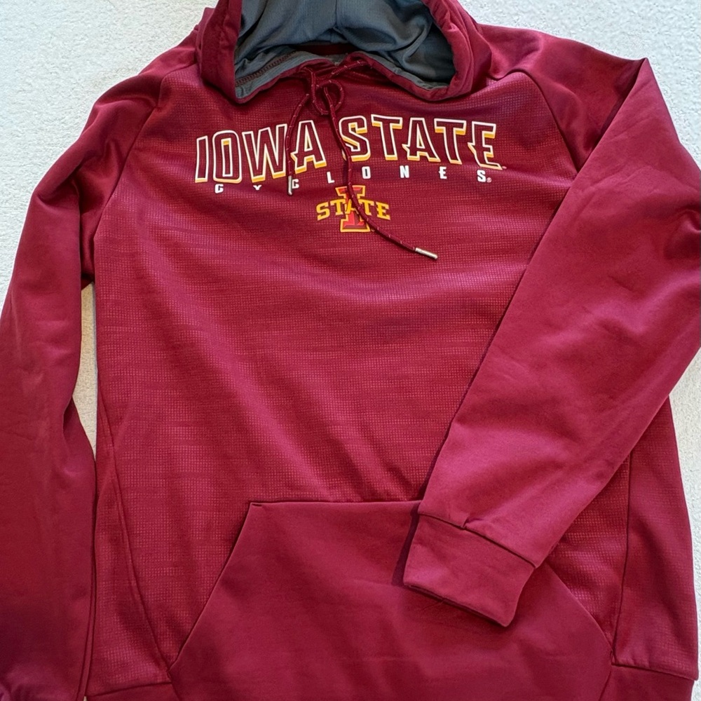 Rivalry Threads Iowa State Cyclones Red Fleece Hoodie Men’s M